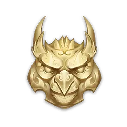 Gold Animal Mask Pattern - mask - High Resolution PNG