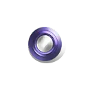 Purple Button - metal - PNG