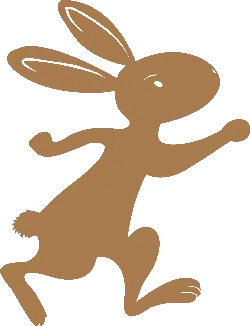 Jumping Rabbit - animal - Free Download PNG