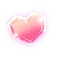 Heart-shaped crystal gemstone - heart shape - Lossless PNG