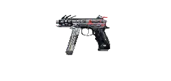 Futuristic Pistol - mechanical - Highly Rated PNG