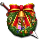Christmas Wreath - holiday decoration - presents - PNG Images