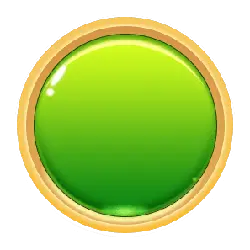 Green Button - shiny - button - Transparent Layer PNG