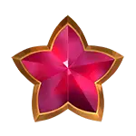 Star Gem - pink - Lossless PNG