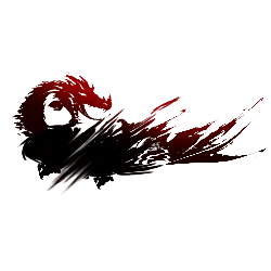 Red Dragon - abstract - Transparent Layer PNG