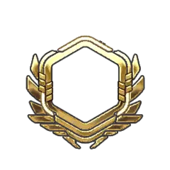 Golden Emblem - decoration - No Background PNG