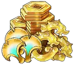 Gold Coins - game props - reward - No Background PNG