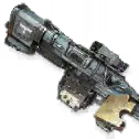 Futuristic Weapon - metallic - PNG Images