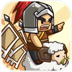 Knight on a Ram - game character - PNG Images