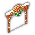 Christmas Tree Archway - holiday decoration - Transparent Layer PNG