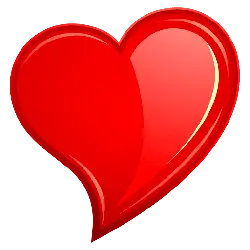 Red Heart Shape Pattern - Valentine's Day - Free Download PNG