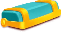 Toy Bed - game - High Resolution PNG