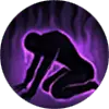Purple Flame Silhouette - silhouette - Transparent Background PNG
