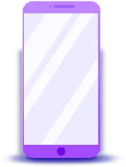 Purple Smartphone - phone - PNG Images