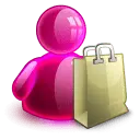 Shopping Bag Icon - shopping icon - No Background PNG