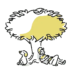 Yellow Haired Girl - little girl - Transparent Background PNG