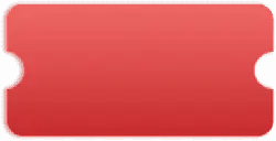 Red Gradient Rectangle - rectangle - No Background PNG