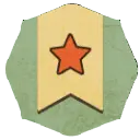 Star Badge - star - yellow - Transparent Layer PNG