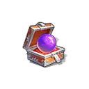 Purple Gem in a Treasure Chest - gem - PNG