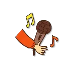 Singing Hand - hand - Lossless PNG