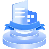 Blue Building Icon - logo - blue - No Background PNG