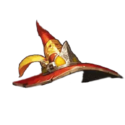 Red Magician's Hat - red - Transparent Background PNG