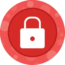 Red Lock Icon - lock - No Watermark PNG