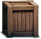 Wooden Box - furniture - No Watermark PNG