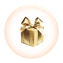 Gold Gift Box - gift - High Quality PNG