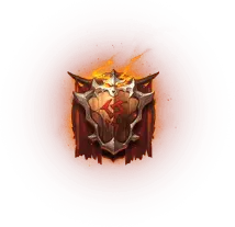 Shadow Shield - fire - Transparent Background PNG