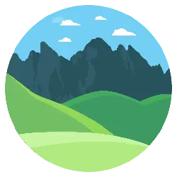 Mountain View - Transparent Layer PNG