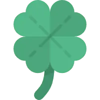 Clover - four leafs - High Resolution PNG
