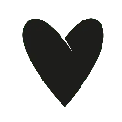 Black Heart Shape Pattern - black - No Watermark PNG
