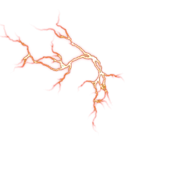 Lightning - Transparent Background PNG - natural phenomenon