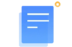 Blue Folder - document - High Resolution PNG