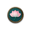 Pink Lotus Badge - logo - High Resolution PNG