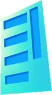 Blue Folder - office - PNG