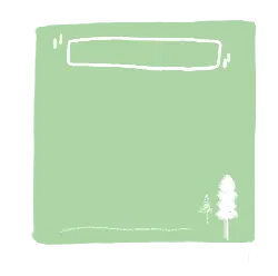 Green Notebook - minimalist - Transparent Background PNG