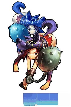 Aria and Lina - game character - PNG