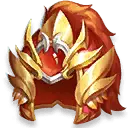 Lion Head Helmet - gold - Transparent Layer PNG