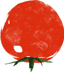Tomato - circle - No Background PNG