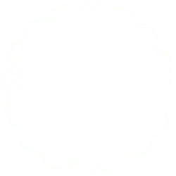Gray Flower - geometric - Transparent Layer PNG