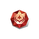 Flame Rose - design - Transparent Background PNG