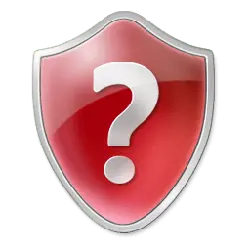 Red Shield with Question Mark Icon - icon - PNG Images