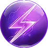 Lightning Gem - magic - Transparent Background PNG