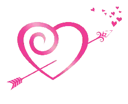 Heart and Arrow - No Background PNG