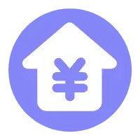 Purple House Icon - house - PNG Images