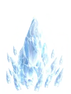 Ice Crystal - transparent - glowing - No Watermark PNG