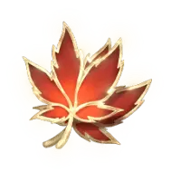 Maple Leaf - glowing - Transparent Layer PNG
