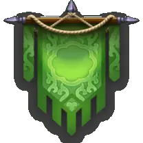 Green Flag - game element - High Resolution PNG